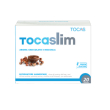 tocas - tocaslim gusto cioccolato e nocciola confezione 20 bustine da 19 gr