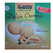 giusto senza glutine delizie cremose all'albicocca 180 grammi