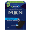 tena men scudo protettivo, protezione assorbente 14 pz assorbenti