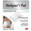 medipore+pad medicazione 10x10cm 5 pezzi