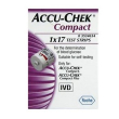 accu-chek compact strisce reattive glicemia 17 pezzi