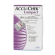 accu-chek compact strisce reattive glicemia 51 pezzi