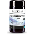 nutriva fermenti lattici flora 50 compresse - integratore per il benessere gastrointestinale