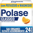 polase classico, integratore magnesio e potassio, gusto arancia, 24 bustine