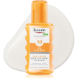 eucerin oil control sun transparent spf 50+ 200 ml, crema solare 50+ spray con filtri uva/uvb, prote