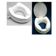rialzo per water closet con bidet e copri sedile 14 cm help – sedile rialzato per toilette per anz