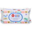 trudi baby care salviette detergenti al nettare dei fiori, 72 pezzi