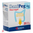 sanipeg macrogol polvere per soluzione orale 20 bustine da 4 g