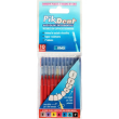 pikdent - 10 scovolini interdentali misura 4 colore rosso