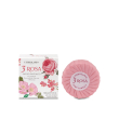 3 rosa sapone profumato 100g