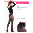 kamila collant maglia liscia pretty 70 denari nero 2