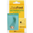zeta footing separadita in gel di silicone tubolare dita taglia media