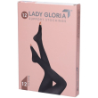ladygloria 12 calze autoreggenti 70 den a punta aperta taglia 3 colore daino 1 paio