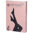 ladygloria 12 calze autoreggenti 70 den a punta aperta taglia 4 colore daino 1 paio