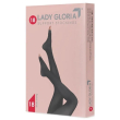 ladygloria 18 calze autoreggenti a punta aperta taglia 3 sahara (18-20 mmhg)