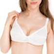 mysanity® reggiseno allattamento san gallo coppa c bianco 1 st