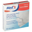 compresse sterili di garza idrofila meds farmatexa - 10 compresse da 10 x 10 cm