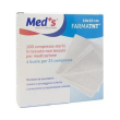 garza compressa sterile meds tnt 10x10cm 100 pezzi