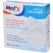 garza compressa meds tessuto non 10x10cm 100 pezzi pz garz