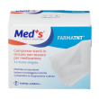 med's compressa di garza tnt sterile peel open 7,5 x 7,5 cm 12 pezzi