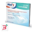 medicazione meds pore adesiva impermeabile 10x8cm 5 pezzi
