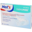 medicazione meds pore adesiva impermeabile 10x15cm 5 pezzi pz cerott