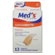 med's strips cerotti poliuretano easticizzato grandi 12 pezzi