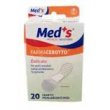 med's strips cerotti tnt elasticizzato medi 20 pezzi