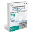 icopiuma medicazione postoperatoria garza compressa 5x7,5cm 5 pezzi - garze sterili anatomiche