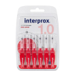 interprox plus mini conical scovolino interprossimale 1,0 mm, 6 pezzi – pulizia profonda e rimozio