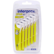 interprox plus mini giallo 6 spazzolini interprossimali