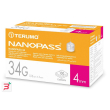 ago per penna da insulina nanopass 34 gauge lunghezza 4 mm 100 pezzi