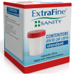extrafine sanity contenitore urine transfer 120 ml con tappo a vite (1 pezzo)