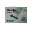 glucoject lancets plus 33g 25pz