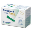 glucoject lancets extra g33 lancette pungidito sterili compatibili 25 lancette