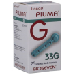 bioseven lancette pungidito linea d piuma gauge 33 25 pezzi