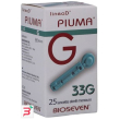 lancette pungidito linea d piuma gauge 33 25 pezzi
