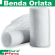 benda di garza idrofila cura in puro cotone non elastica con bordi orlati antisfilacciamento 10 x 50