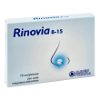 rinovia 8-15 integratore per il benessere di naso e gola 15 compresse