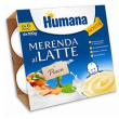 humana merenda al latte gusto pesca 4 x 100 ml