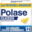 polase classico, integratore magnesio e potassio, gusto limone, 12 bustine