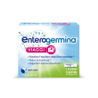 enterogermina viaggi 12 bustine gusto fragola - integratore con probiotici e vitamine per la regolar
