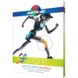 master aid sport - ginocchiera elastica taglia 2 (33-37cm)