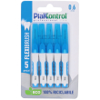 plakkontrol flexi brush scovolino flessibile 0,6mm, 5 pezzi, pulizia interdentale, comfort ottimale,