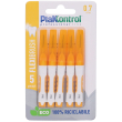 plakkontrol flexi brush scovolino 07mm, 5 pezzi, pulizia profonda, comfort ottimale, cappuccio igien