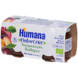 humana naturcare omogeneizzato biologico prugna (con mela) 200 g pappa