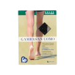 calza compressione graduata 13-17 mmhg uomo cotone nero taglia p - borella