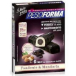 pesoforma barrette al cioccolato fondente e mandorla pasto sostitutivo 6 pezzi