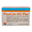 fissacalc d3 plus 350 mg 30 capsule integratore calcio e vitamina d3 per ossa e denti