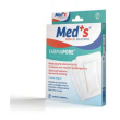 meds farmapore medicazione adesiva sterile in tessuto non tessuto 12x12cm 5 pezzi